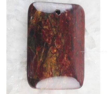Jaspis Picasso přívěsek 47 x 31 mm