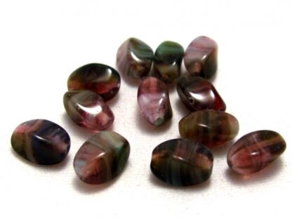 Korálky skleněné mačkané VALOUNKY COLOR MIX I 9 x 6 mm - A50182