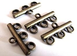 Vodič 10 x 21 mm staromosaz 1 pár - B20048