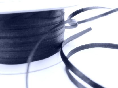 Stuha atlasová 3 mm tmavomodrá - B80094c22