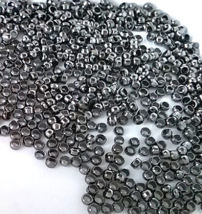 Zamačkávací rokajl Gun metal 80 ks - JIKZ003-GM