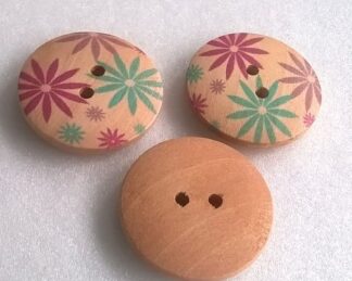 knoflíky dřevěné