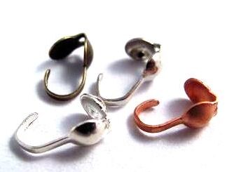 Kalota měděná antik 5 x 10 mm 10 ks - k70c