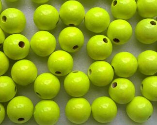 Dřevěné korálky NEON