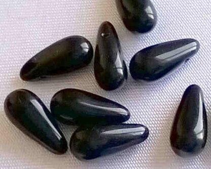 Korálky skleněné mačkané 6 x 13 mm 10 ks - A50200