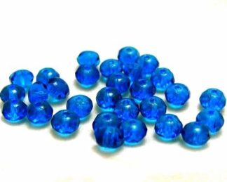 Ohňovky rondelky 3 x 5 mm modré 10 ks - A50039