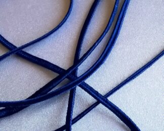 Stuha SUTAŠKA 3 mm modrá - sut002