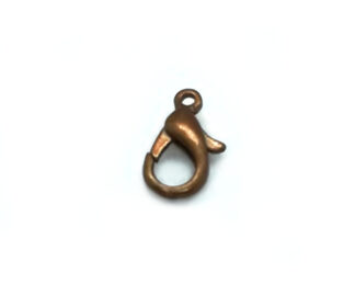 Zapínání karabinka 12 mm BRONZ