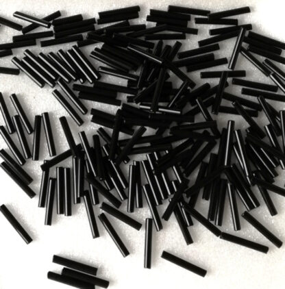 Korálky Rokajl tyčky 14 mm černý