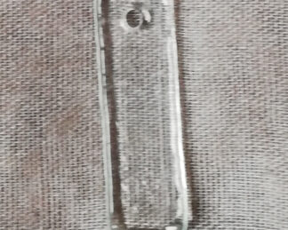Přívěsek sklo 41 x 11 mm