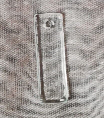 Přívěsek sklo 41 x 11 mm