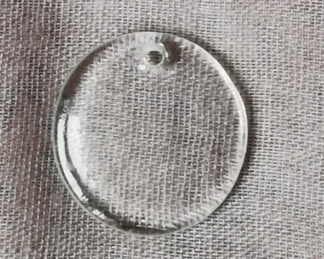 Přívěsek sklo 26 mm