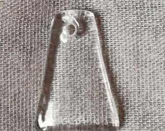 Přívěsek sklo 25 x 18 mm