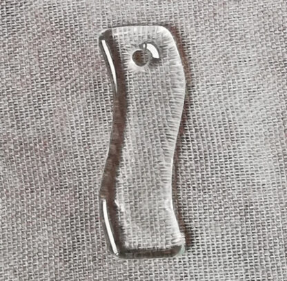 Přívěsek sklo 40 x 13 mm