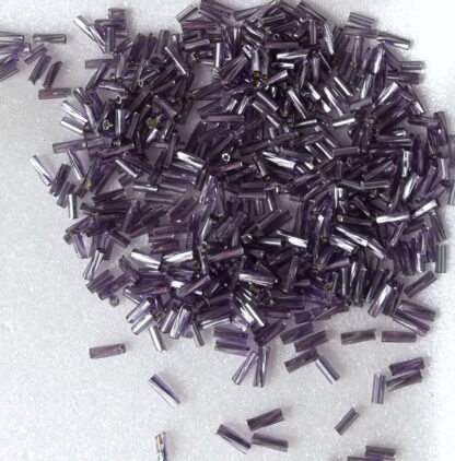 Korálky Rokajl tyčky 7 mm fialová 15 g
