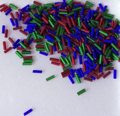Korálky Rokajl tyčky 7 mm color mix 15 g - P117