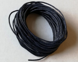 Voskovaná šňůra 0,8 mm MODRÁ TMAVĚ 5 m