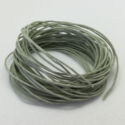 Voskovaná šňůra 0,8 mm ŠEDOBÉŽOVÁ 2 m