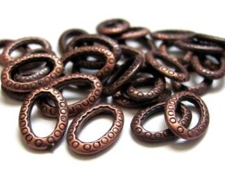 Korálky kovové 13 x 8 mm - A40088